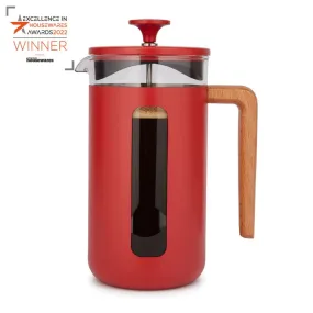 La Cafetiere Pisa Cafetiere 8 Cup Red