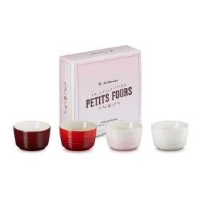 Le Creuset Stoneware La Petits Fours Collection Mini Ramekins (Set of 4)