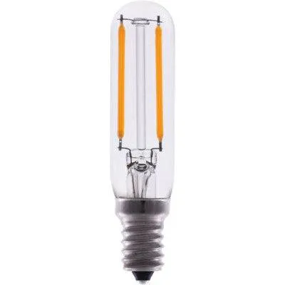 LED Advantage Filament T6 320 Deg, 2W-120lm, Dimmable, 80CRI, 2700K, E12, 120VAC