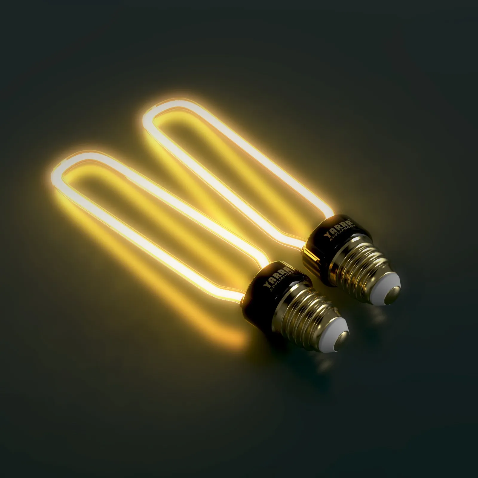 LED Edison Bulbs Flexible Shape Filament Light 2200K Warm White