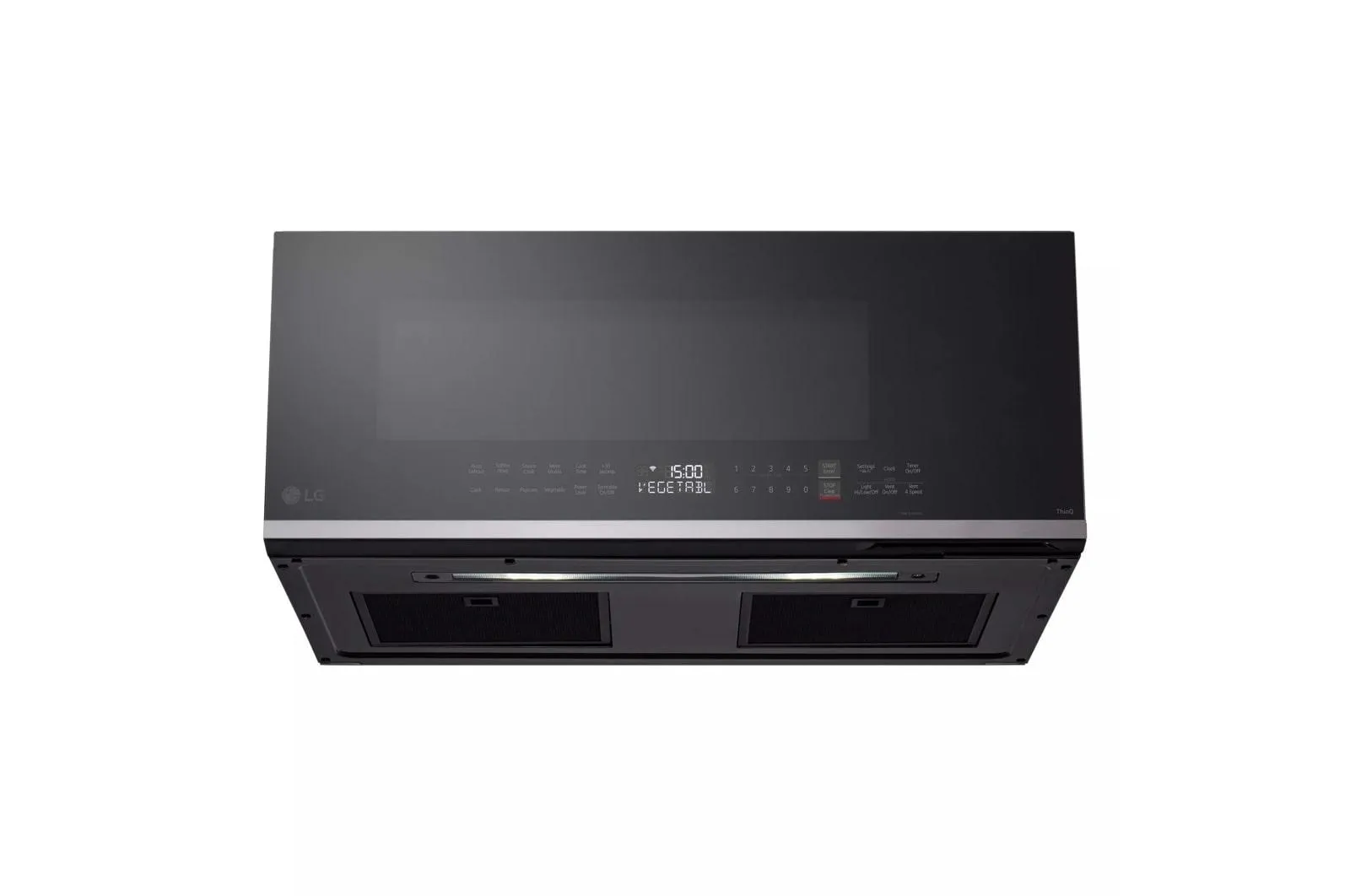 Lg MVEF1337F 1.3 cu. ft. Smart Low Profile Over-the-Range Microwave Oven with Sensor Cook