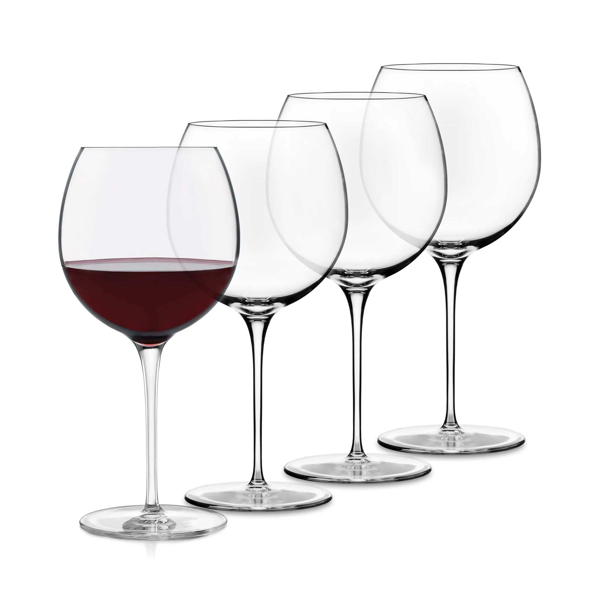 Libbey Signature Kentfield Balloon Red Wine Glasses, 24 ounce, Set of 4