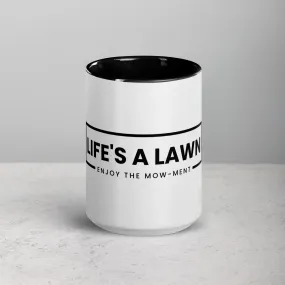 Life's A Lawn Color Mug