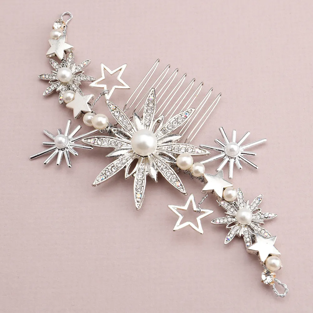 Luna Bridal Hair Comb