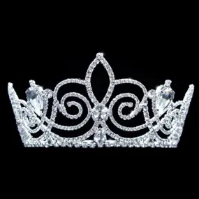 Luxe de Swirl  3.5" Tiara