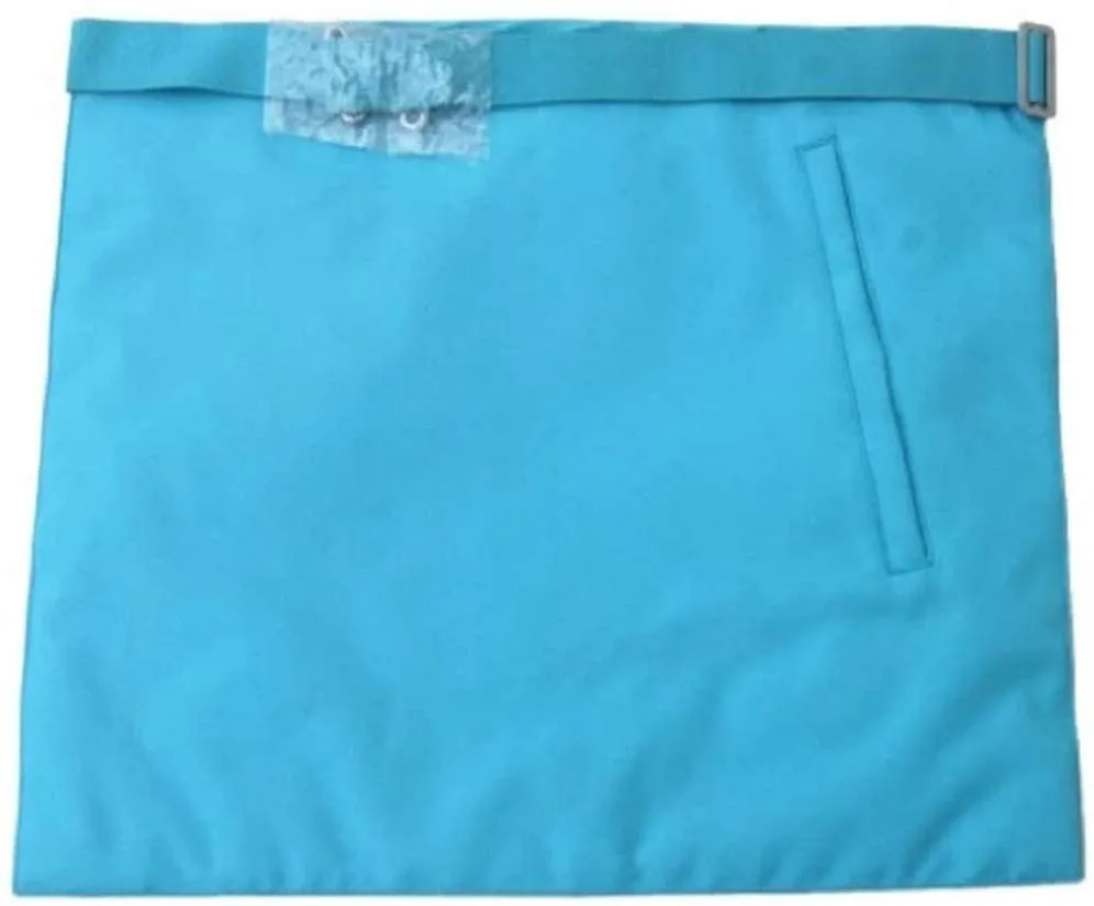 Master Mason French Rite / Modern Rite Star Lambskin Apron - Sky Blue