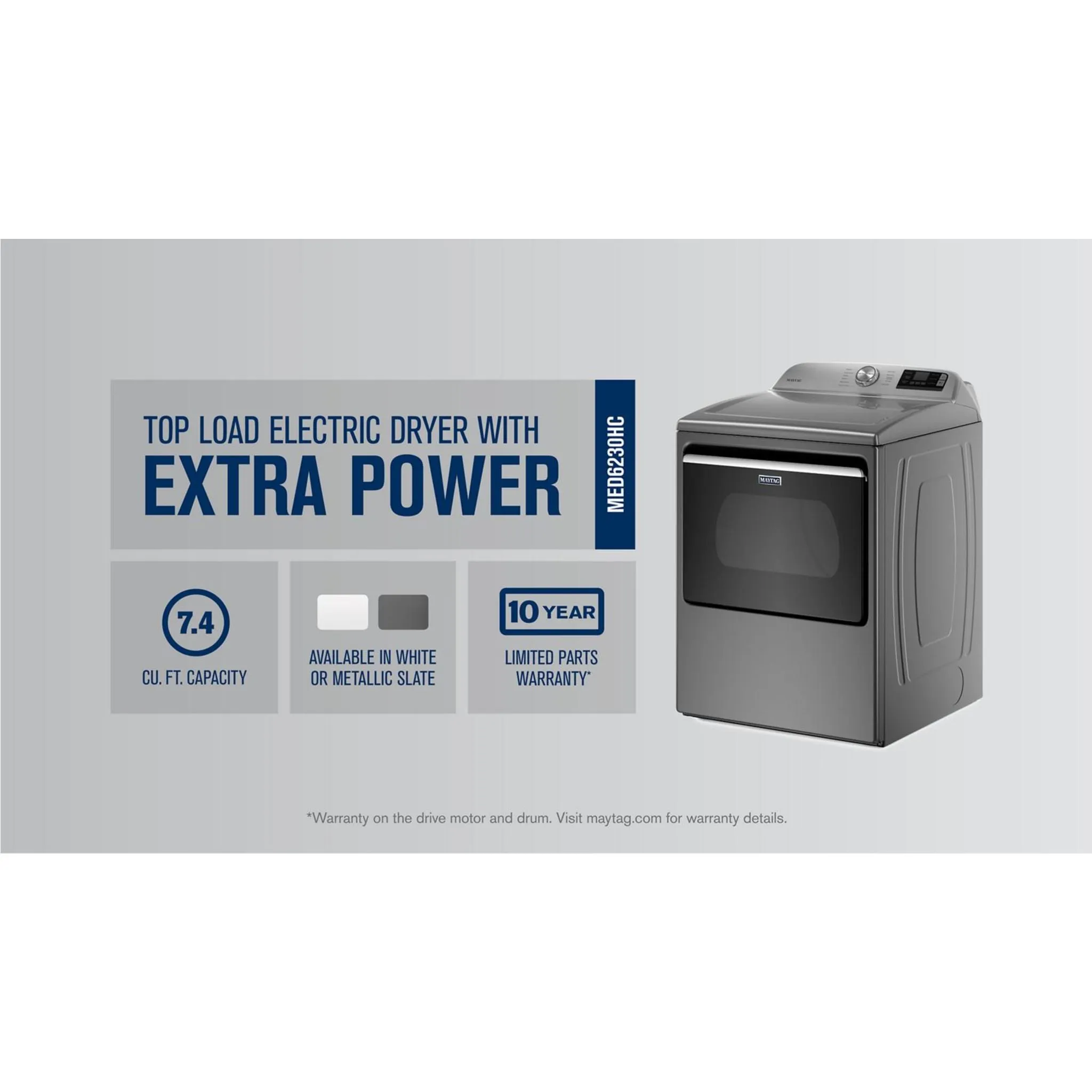 Maytag Dryer (YMED6230HC) - Metallic Slate