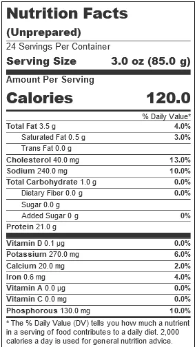 Medtrition Cafe, Roast Turkey 3 oz. (24 Count)