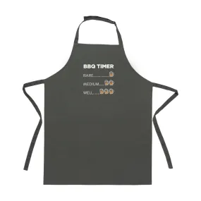 Mens Apron - BBQ Timer