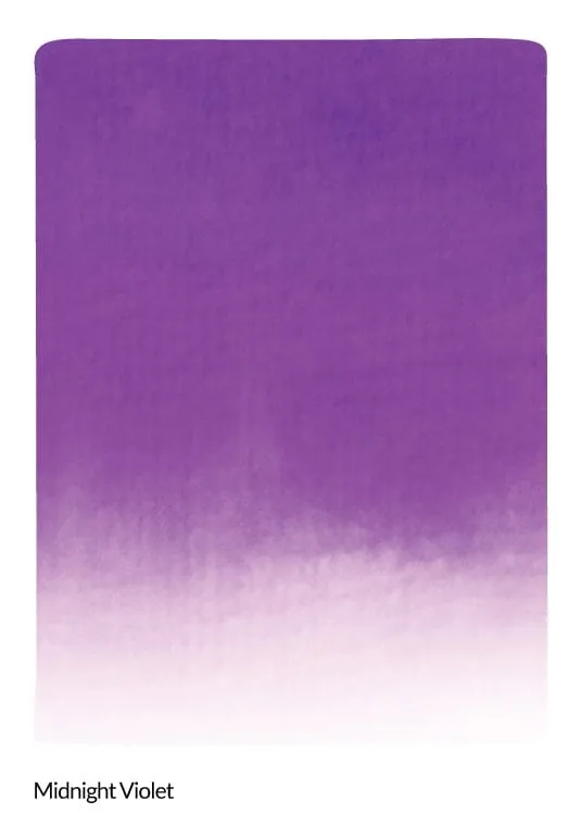 Midnight Violet Liquid Watercolor - Brush Marker Refill