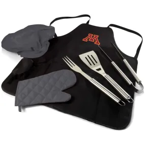 Minnesota Golden Gophers - BBQ Apron Tote Pro Grill Set