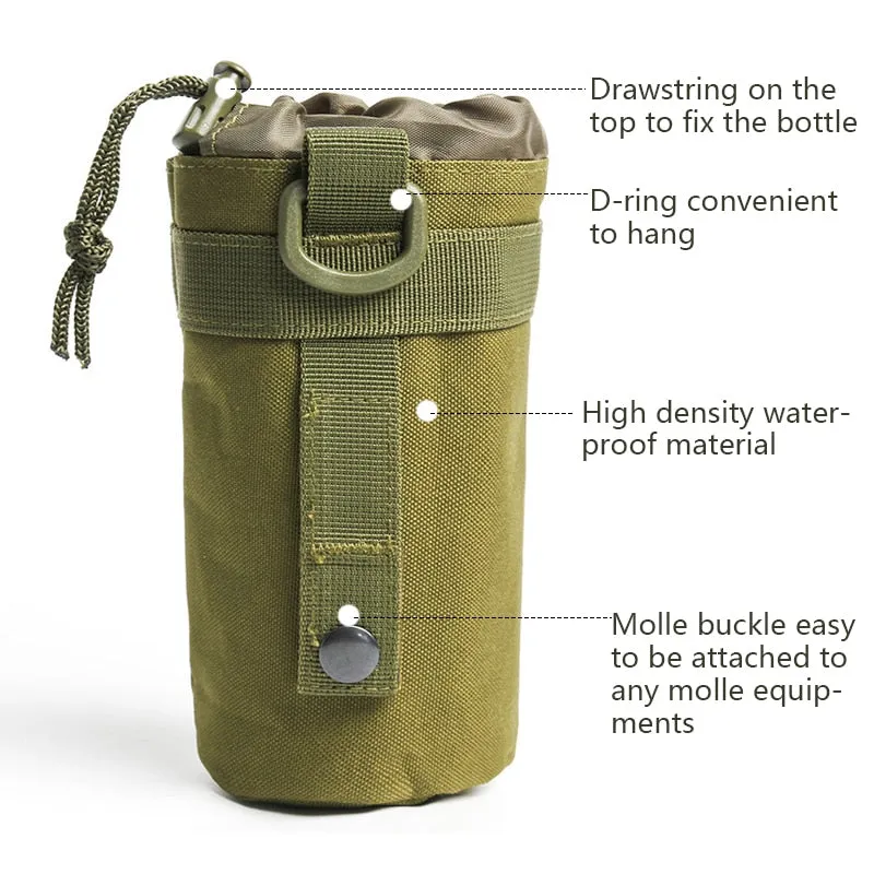 Molle 600D Water Bottle Pouch