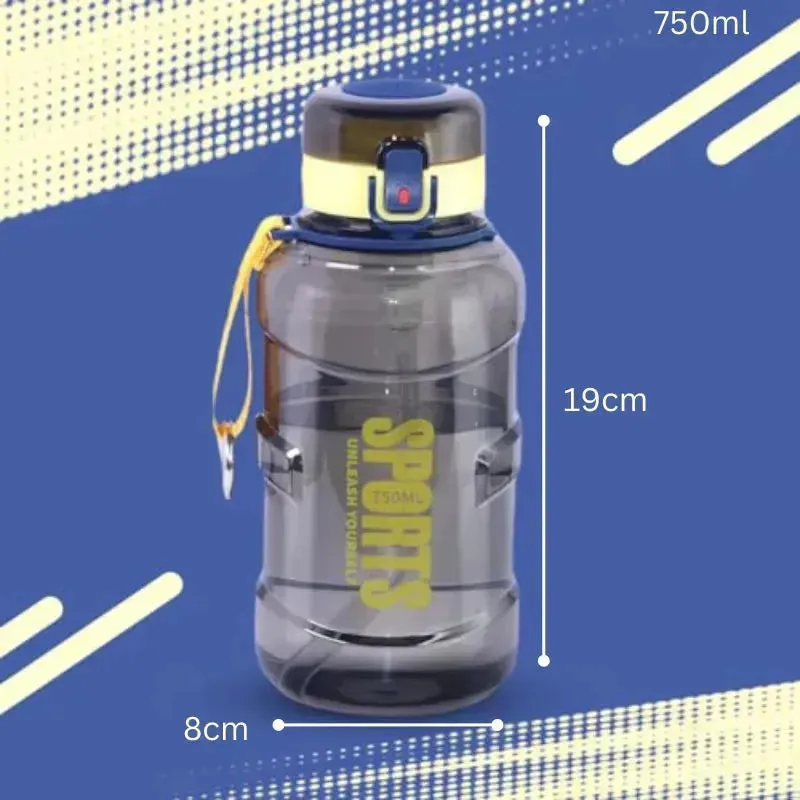 Motivational Drink Water Bottle (750 ml)