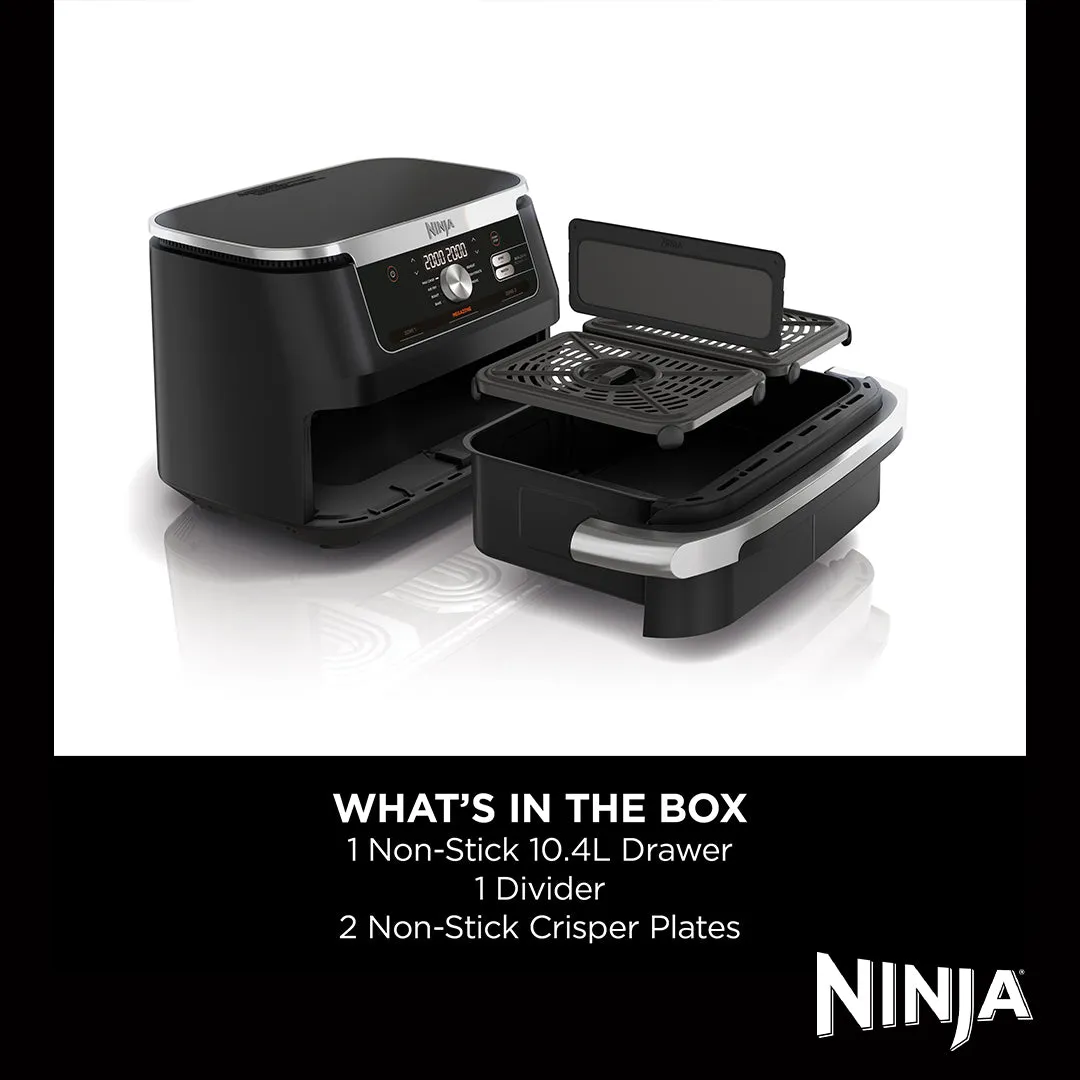 Ninja AF500UK 10.4L Dual Zone Air Fryer