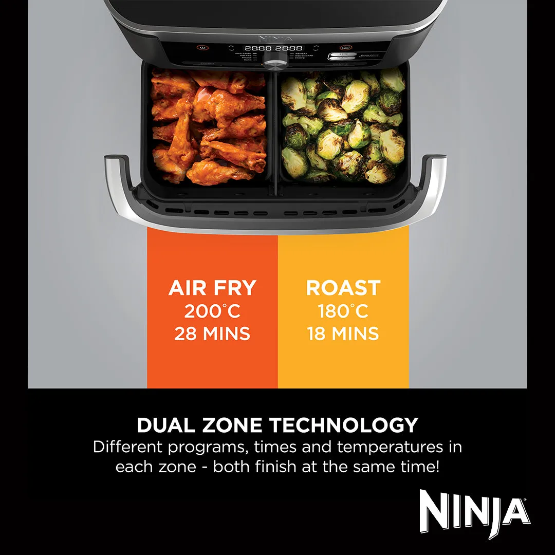 Ninja AF500UK 10.4L Dual Zone Air Fryer