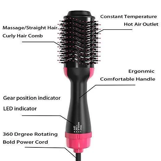 One Step Salon 2-in-1 Hair Dryer & Styler