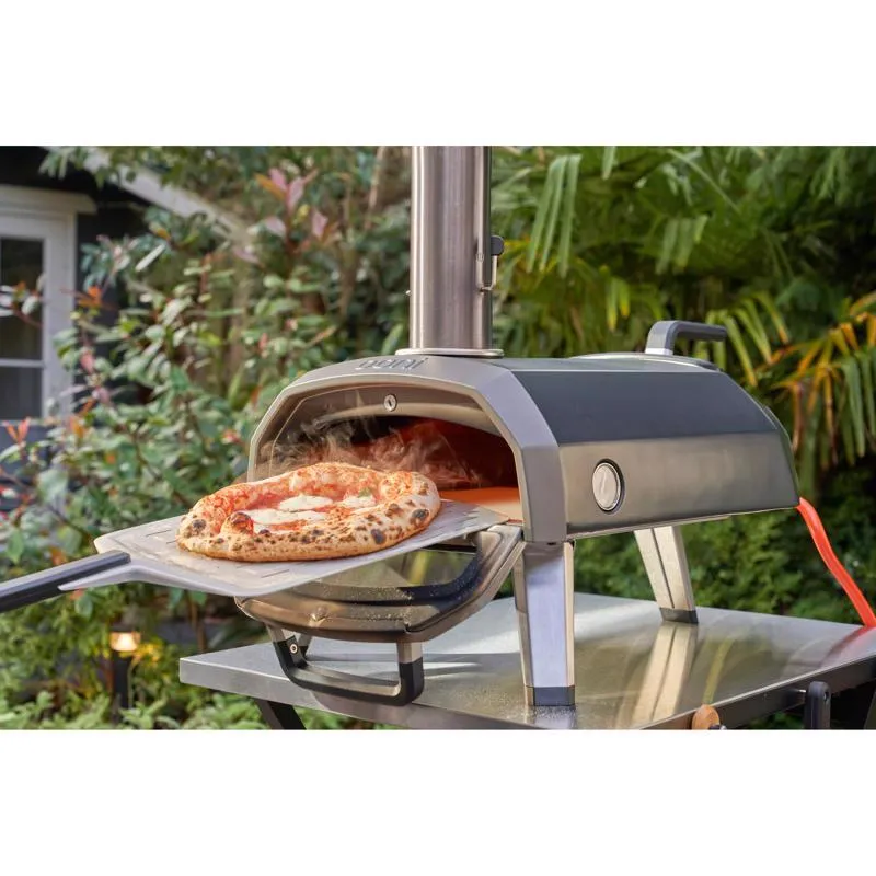 Ooni Karu Charcoal/Wood Chunk Outdoor Pizza Oven Black/Silver