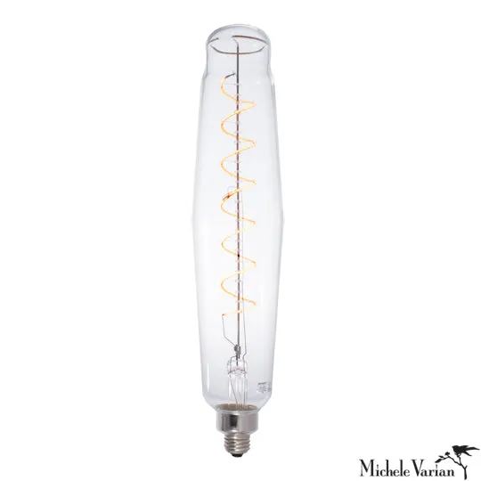 Oversized LED Bulb | E26 Base | ET25 Clear | 4W | 2200k