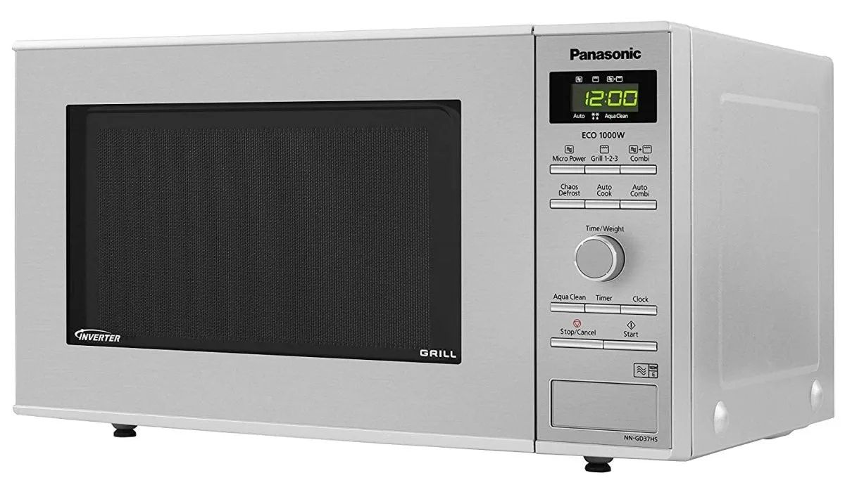 Panasonic NNGD37HSBPQ 23 Litre Microwave Oven with Grill - Stainless Steel