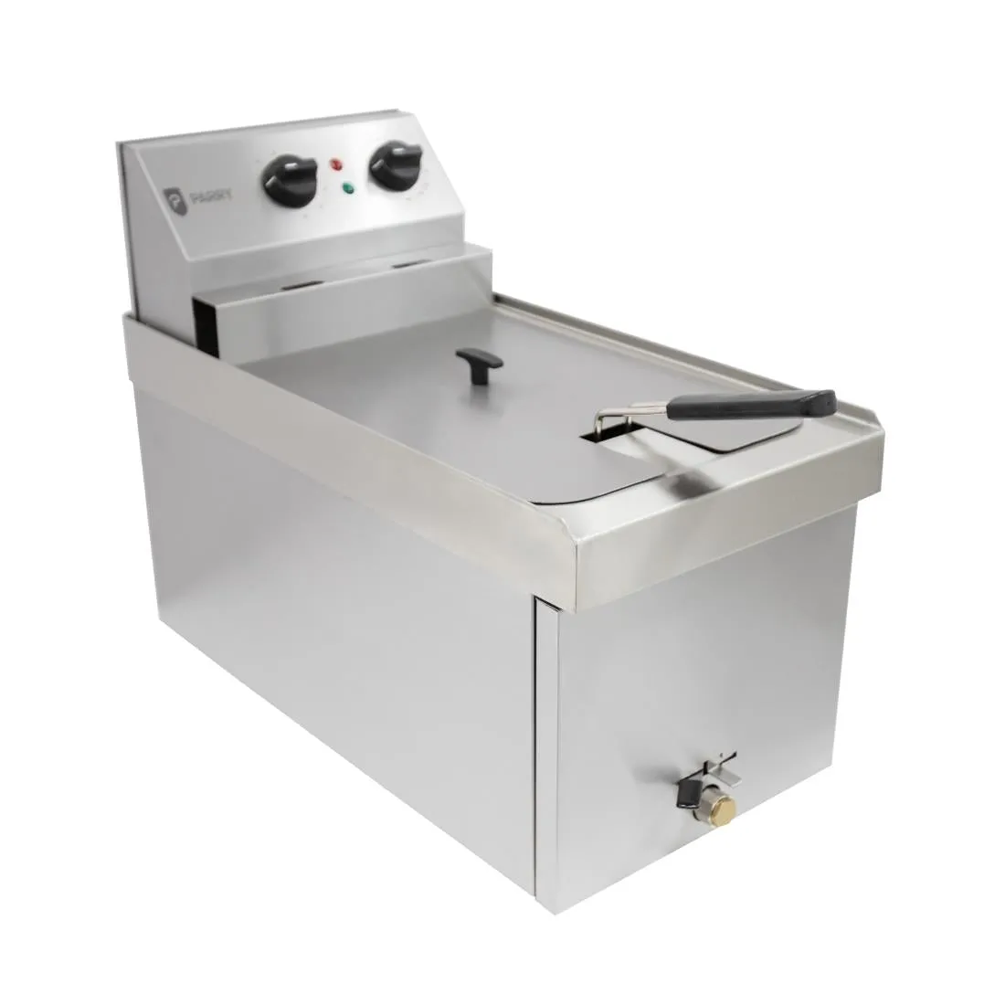 Parry Single Tank Single Basket Countertop Electric Fryer NPSF6