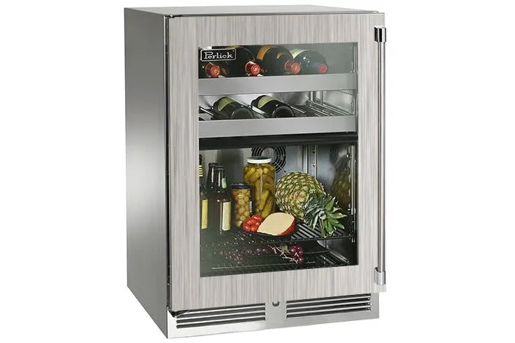 Perlick 24" Outdoor Signature Series Dual Zone Refrigerator/Wine Reserve