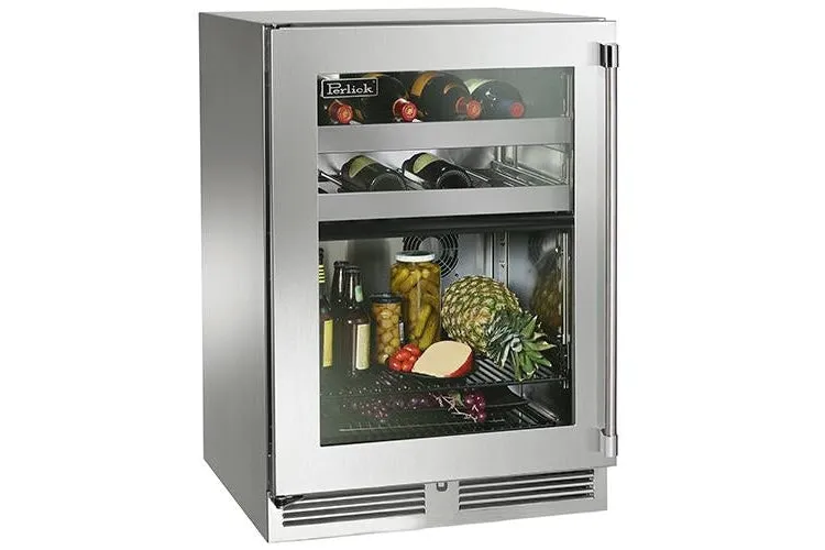 Perlick 24" Outdoor Signature Series Dual Zone Refrigerator/Wine Reserve