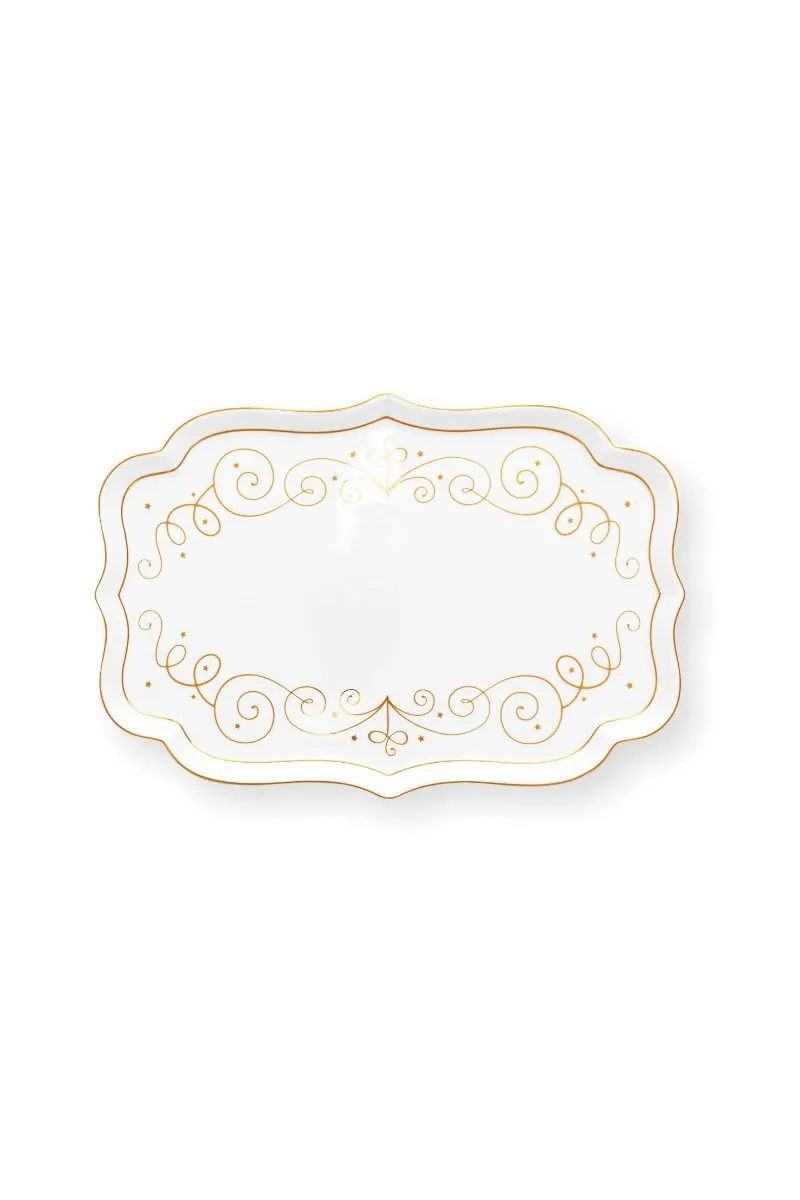 Pip Studio Royal Winter White Tray