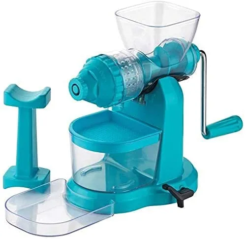 Plastic hand juicer with Steel Handle and Vacuum Lock