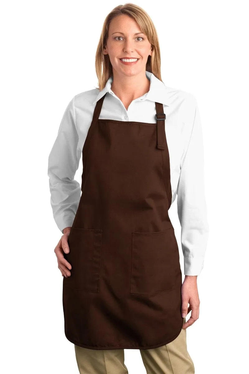 Port Authority ®  Full-Length Apron with Pockets.  A500