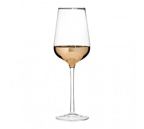 PREMIER S/4 HORIZON 522ML WINE GLASSES CLEAR/GOLD - 1405287