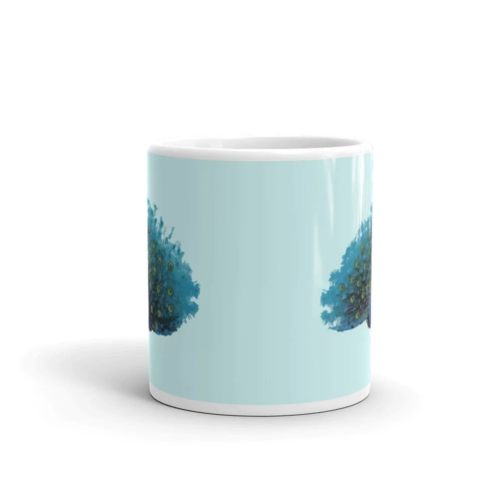 Proud Peacock Mug