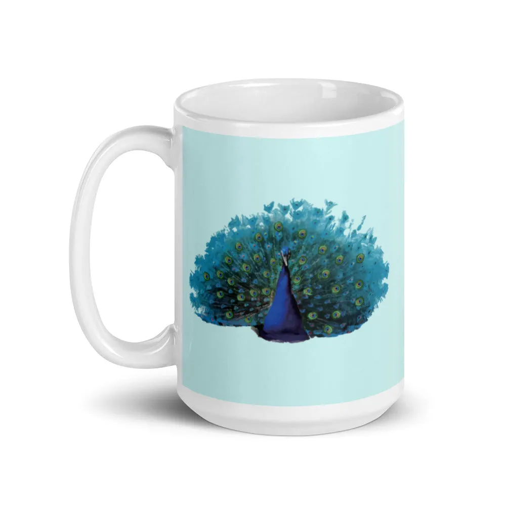 Proud Peacock Mug