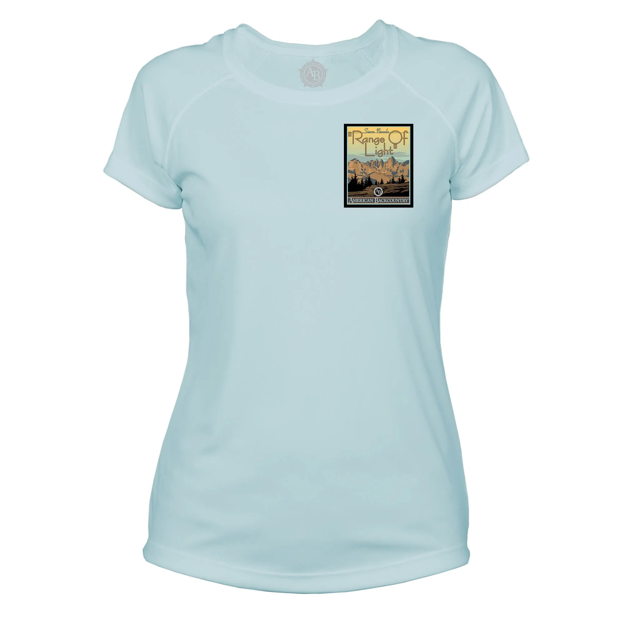 Range Of Light Vintage Destinations Microfiber Women's T-Shirt