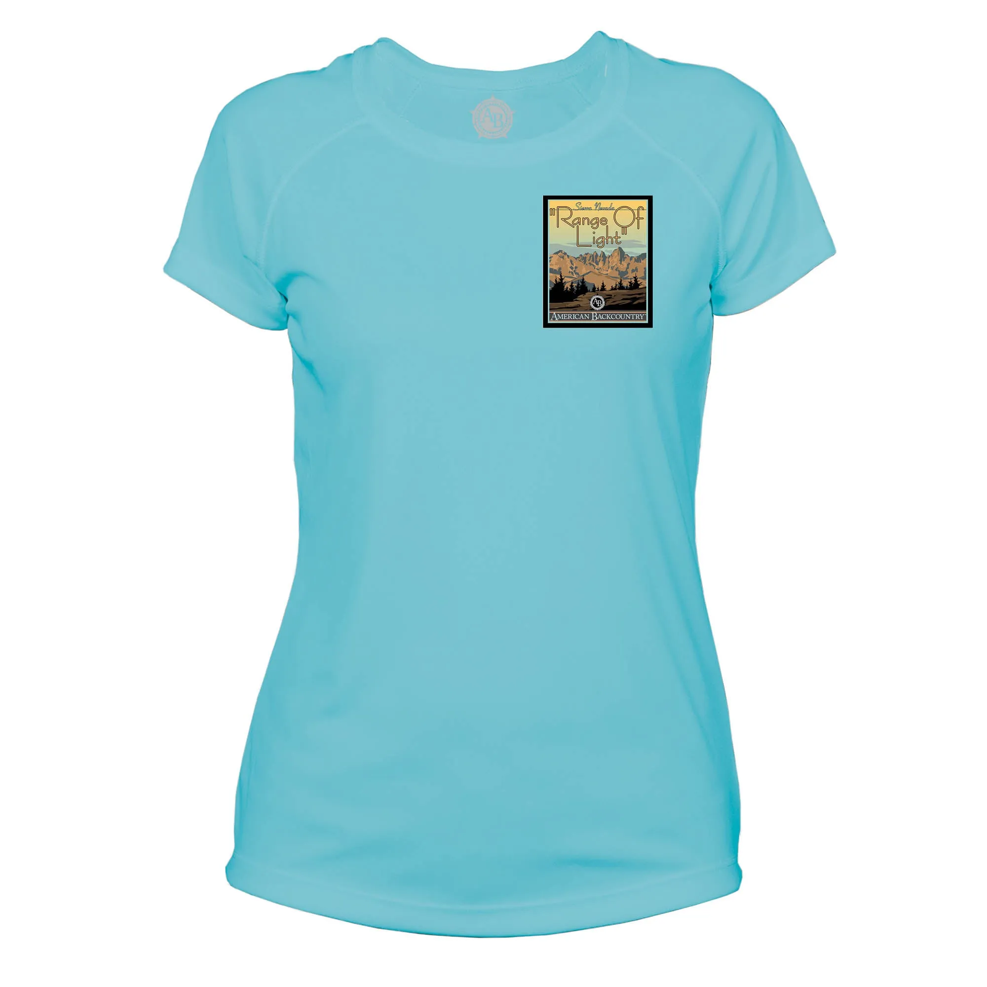 Range Of Light Vintage Destinations Microfiber Women's T-Shirt