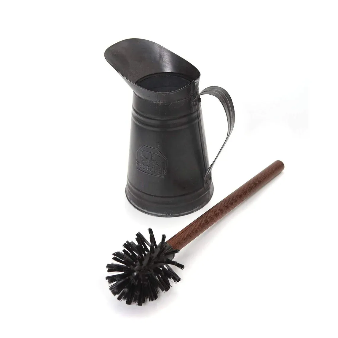 Redecker Metal Jug Toilet Brush Set