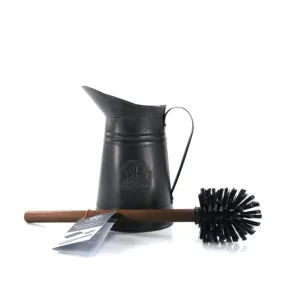 Redecker Metal Jug Toilet Brush Set