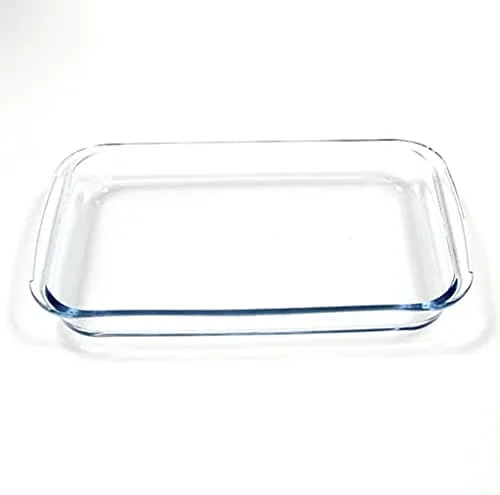 Royal Cuisine Glassware, Rectangular Oven Dish, Casserole bakeware, Heavy Duty Oven Dish, Glass Lasagne Tray