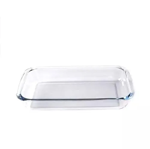 Royal Cuisine Glassware, Rectangular Oven Dish, Casserole bakeware, Heavy Duty Oven Dish, Glass Lasagne Tray