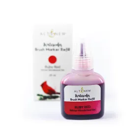 Ruby Red Liquid Watercolor - Brush Marker Refill