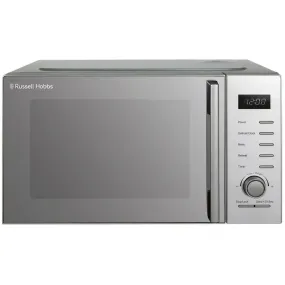 Russell Hobbs RHM2348S 900W 23 Litre Solo Microwave Oven, Silver