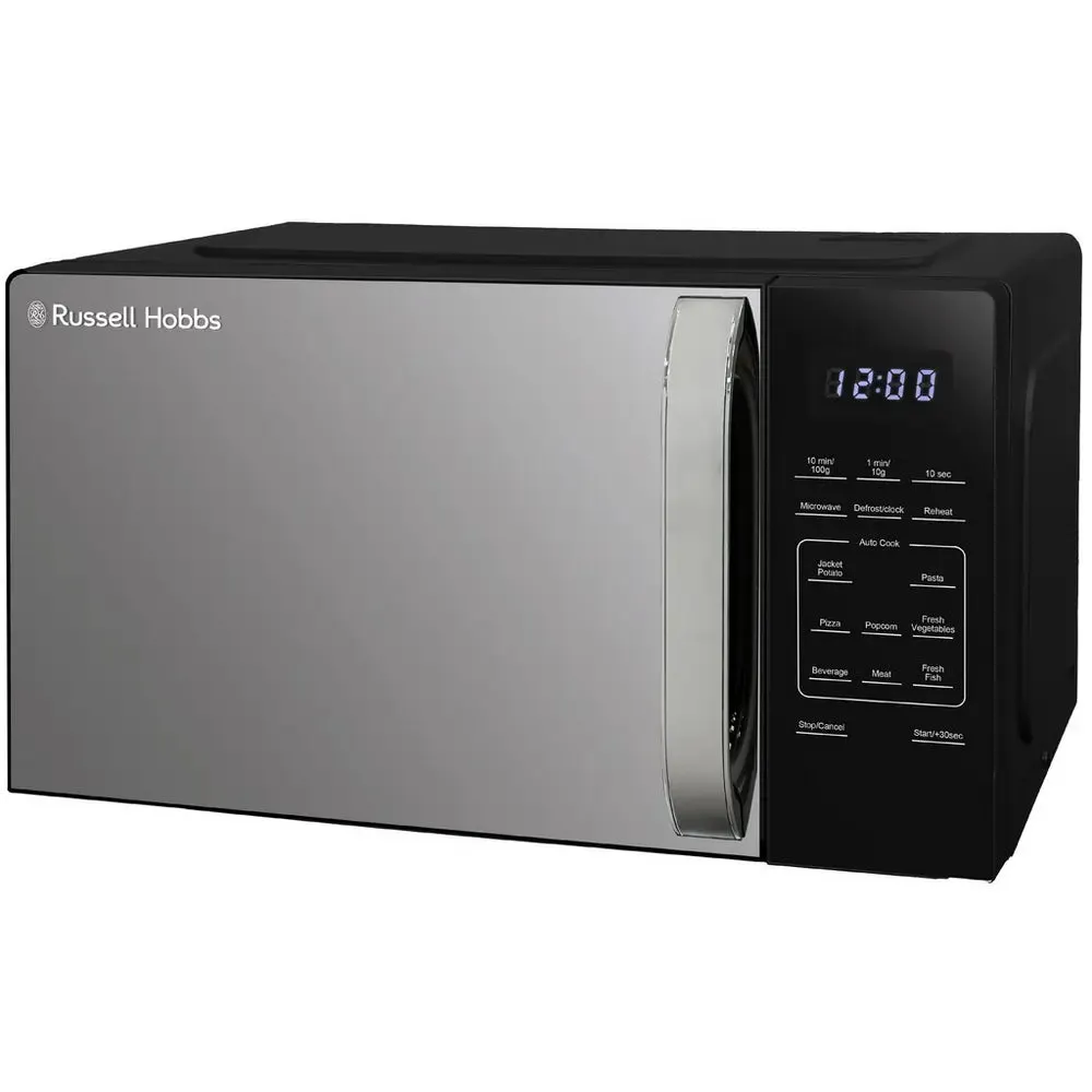 Russell Hobbs RHMT2045B 20 Litre Touch Control 800W Microwave Oven, Black