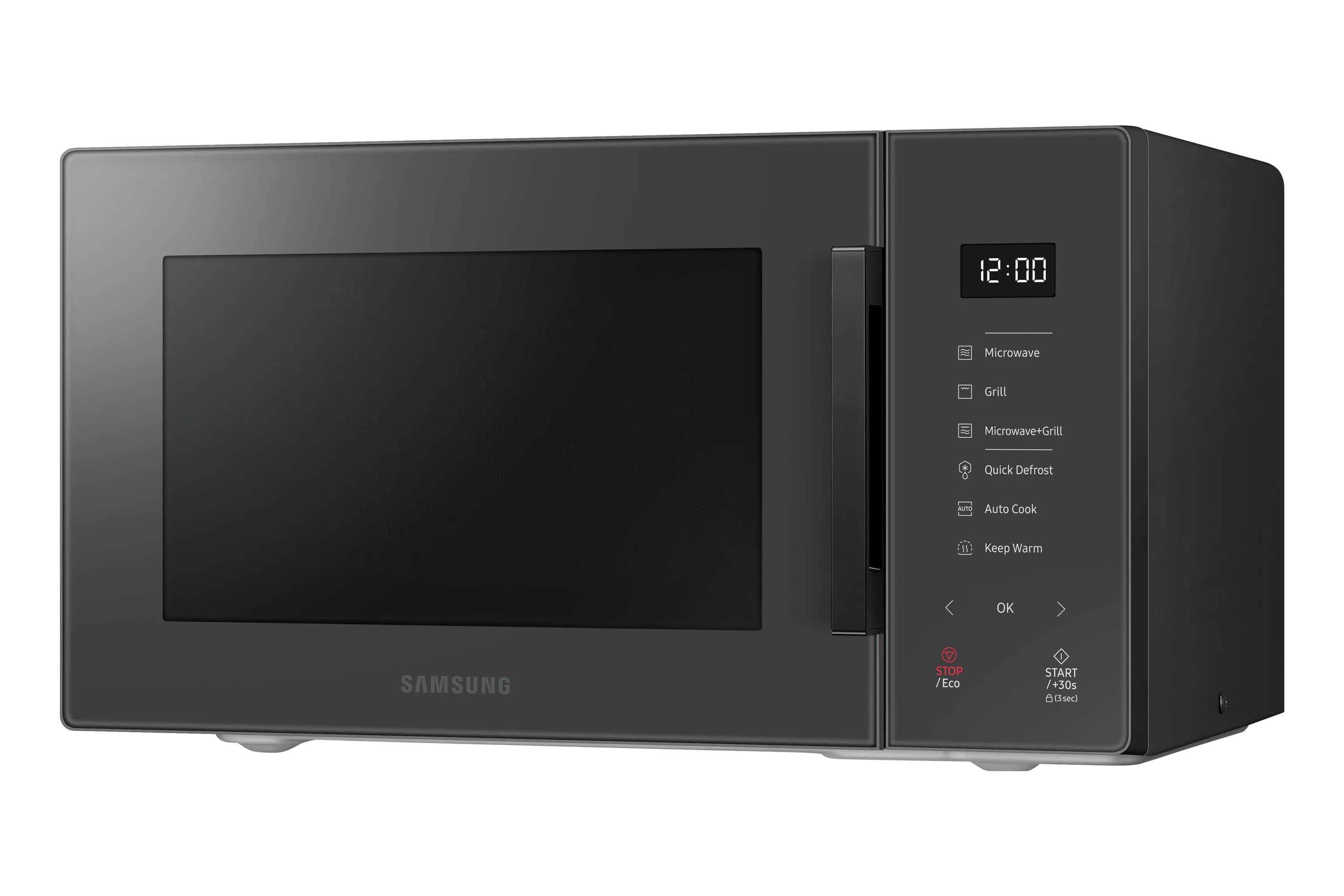 Samsung Combi Microwave Oven Mw500t With Grill 23L Charcoal Mg23t5018gc/Et