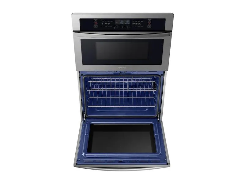 Samsung NQ70T5511DS 30" Smart Electric Wall Oven with Microwave Combination in Stainless Steel