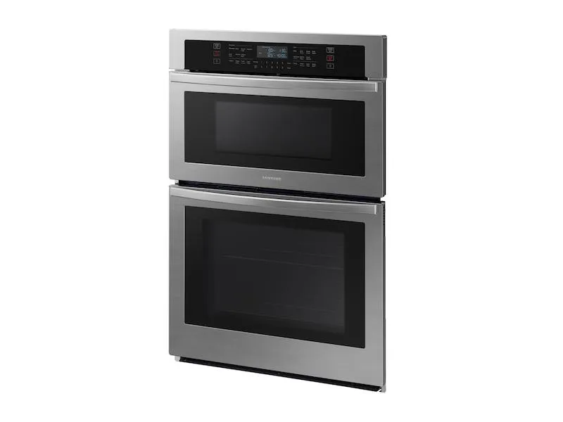 Samsung NQ70T5511DS 30" Smart Electric Wall Oven with Microwave Combination in Stainless Steel