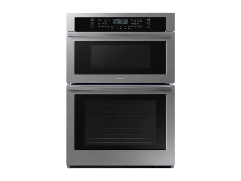 Samsung NQ70T5511DS 30" Smart Electric Wall Oven with Microwave Combination in Stainless Steel