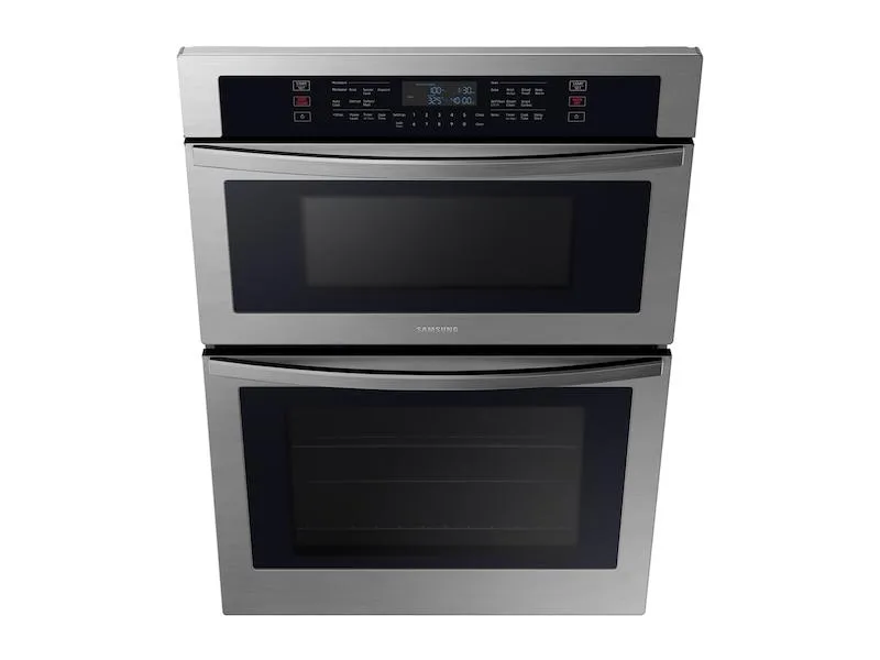 Samsung NQ70T5511DS 30" Smart Electric Wall Oven with Microwave Combination in Stainless Steel