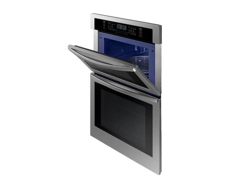 Samsung NQ70T5511DS 30" Smart Electric Wall Oven with Microwave Combination in Stainless Steel