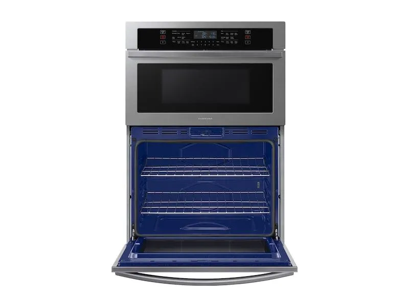 Samsung NQ70T5511DS 30" Smart Electric Wall Oven with Microwave Combination in Stainless Steel