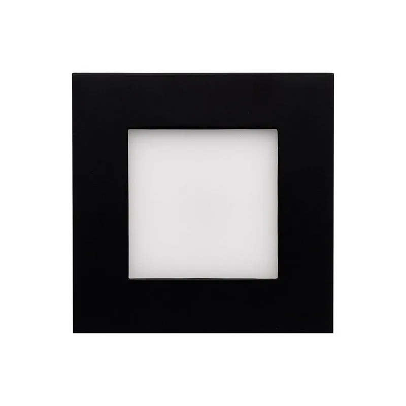 Satco S11876 4" 10W LED Square Direct Wire Edge-Lit Downlight, CCT Selectable