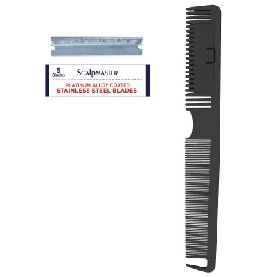 Scalpmaster 2-Way Razor Comb